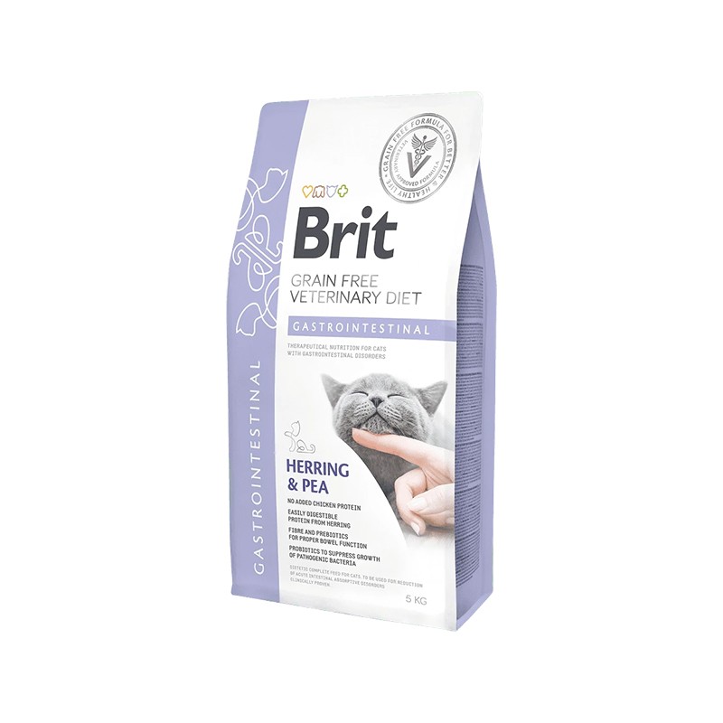 Brit Veterinary Diet Gastrointestinal Sindirim Sistemi Destekleyici Tahılsız Kedi Maması 2kg