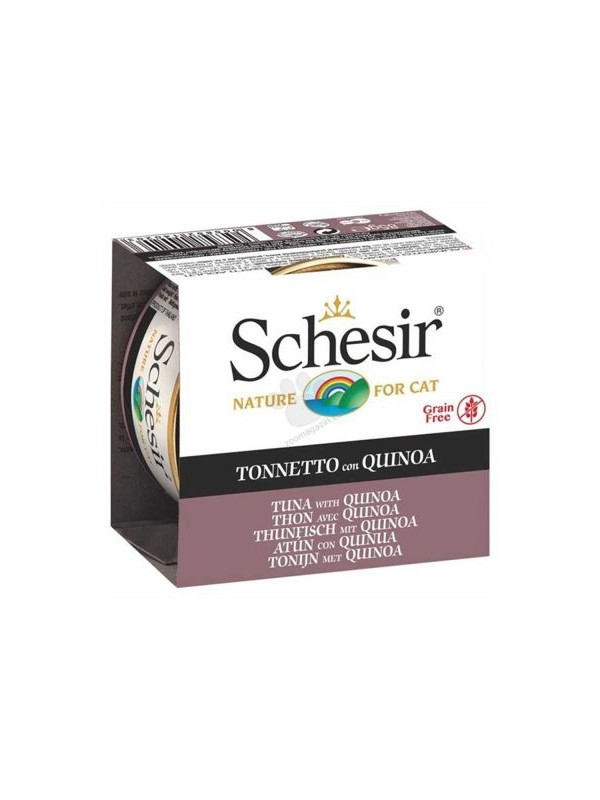 Schesir Jelly Tuna Balıklı ve Kinoa Tahılsız Kedi Konservesi 85gr