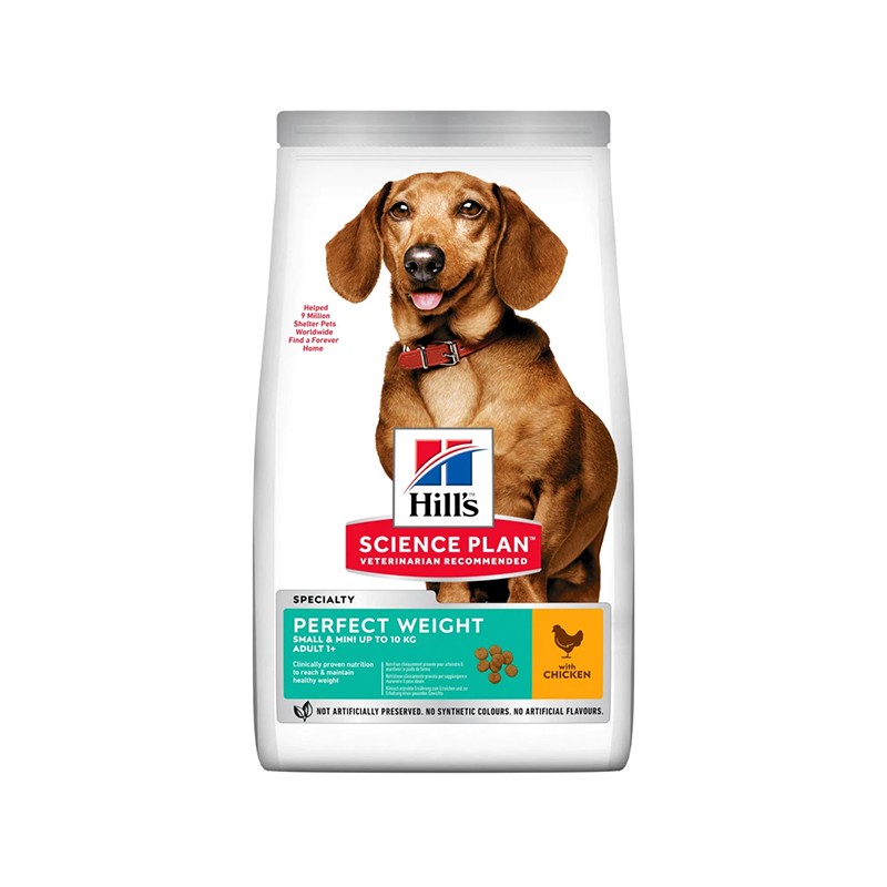 Hill's Perfect Weight Tavuk Etli Small Mini Küçük Irk Yetişkin Köpek Maması 1.5 Kg