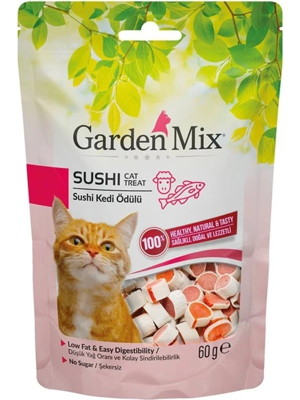 Gardenmix Kuzulu Sushi Kedi Ödülü 60gr