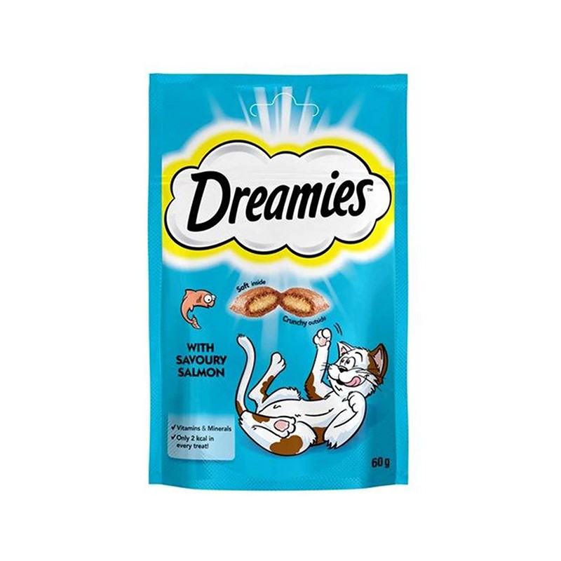 Dreamies Somonlu Kedi Ödül Maması 60 Gr