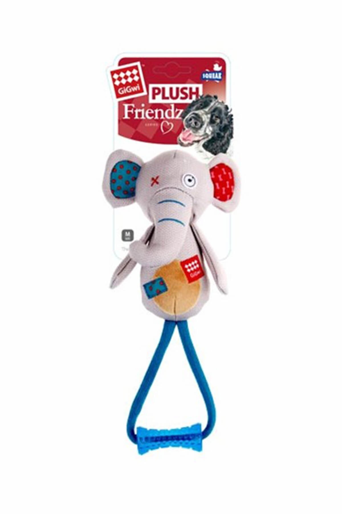 Gigwi Plush Friendz Öten Fil Köpek Oyuncağı