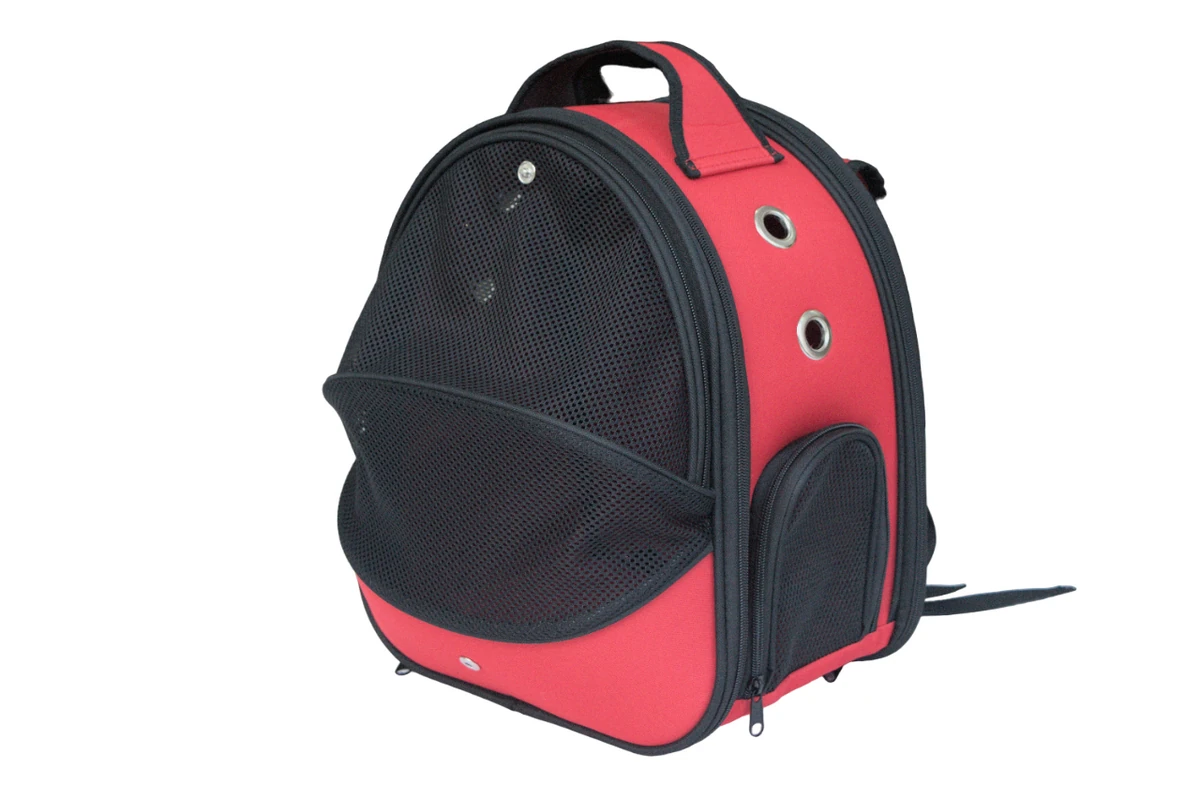 Petpretty Fileli Astronot Sırt Çantası Kırmızı