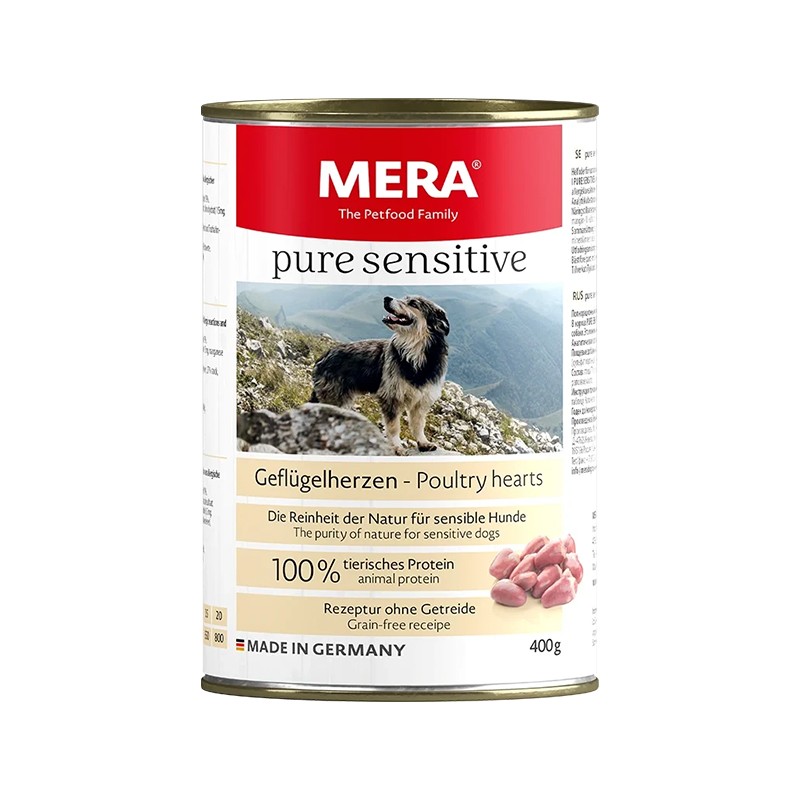 Mera Pure Sensitive Kanatlı Köpek Konservesi 400gr