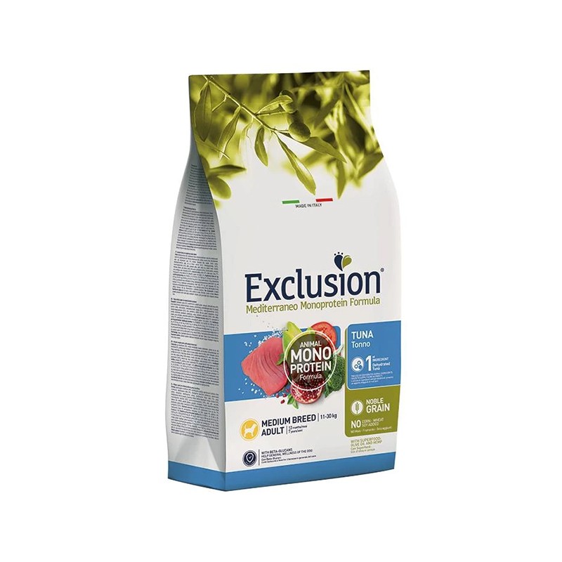 Exclusion Medium Breed  Adult Tuna 3 Kg