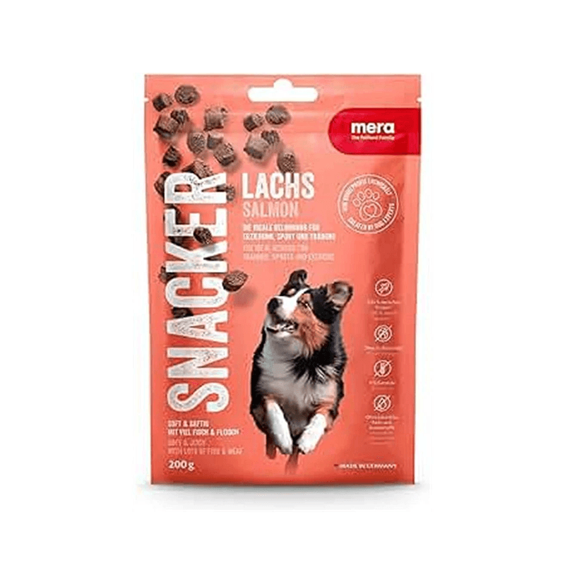 Mera Snacker Somonlu Yumuşak Köpek Ödülü 200 Gr