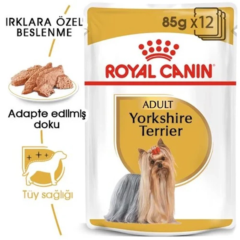 Royal Canin Yorkshire Terrier Özel Irk Yetişkin Köpek Konservesi 85gr