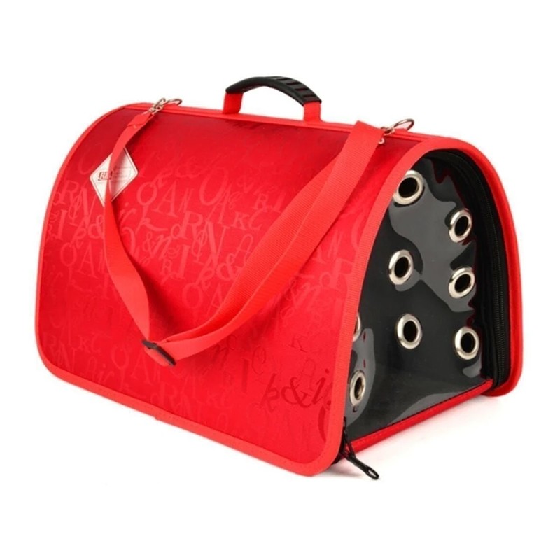 Pet Pretty Flybag Kapalı Çanta Kırmızı 28x44x28 Cm