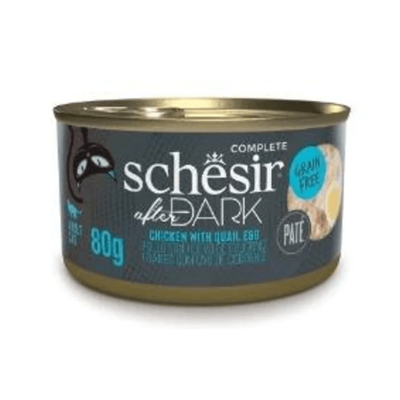 Schesir After Dark Ezme Tavuk ile Bıldırcın Yumurtası Konserve 80g