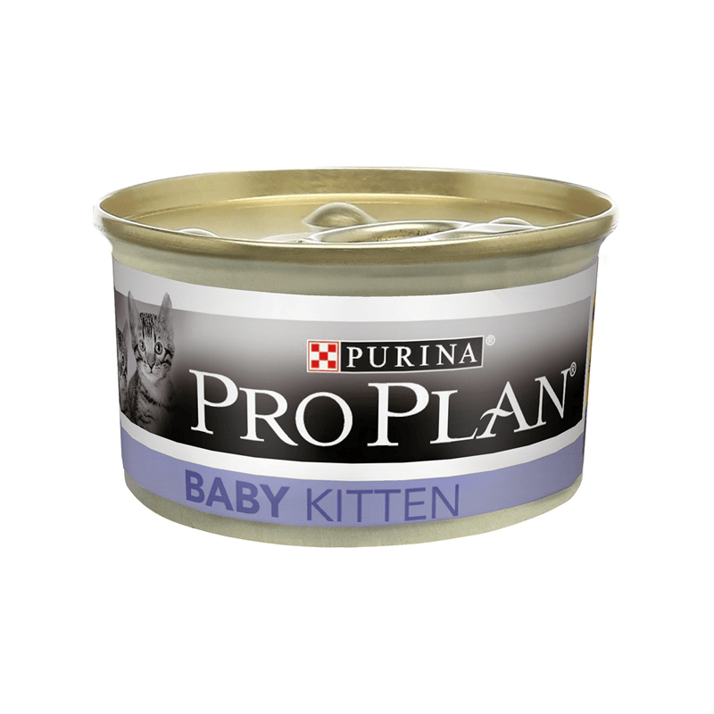 Pro Plan Baby Kitten Tavuk Etli Teneke 85gr