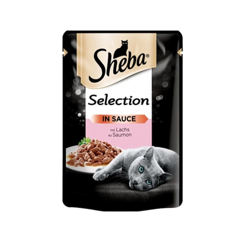 Sheba Somonlu Yetişkin Kedi Pouch Konserve 85 gr