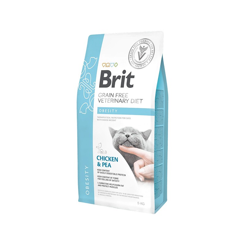 Brit Veterinary Diet Obesity Kilo Kontrolü İçin Tahılsız Kedi Maması 2kg