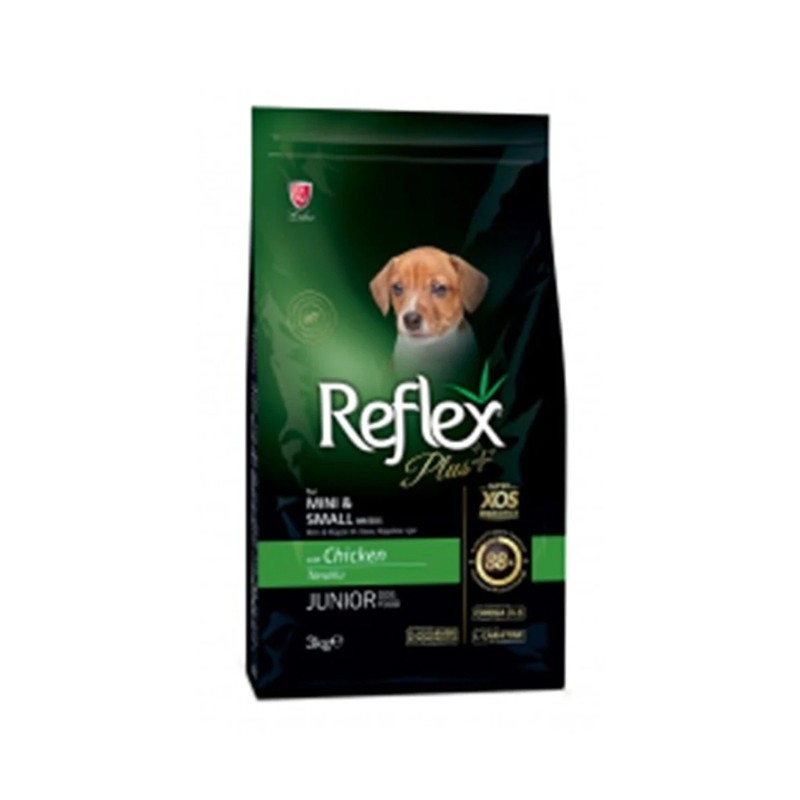 Reflex Plus Tavuklu Mini Ve Küçük Irk Yavru Köpek Maması 3 Kg