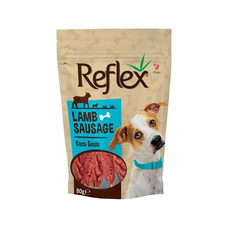 Reflex Köpek Ödülü Kuzu Sosis 80 gr