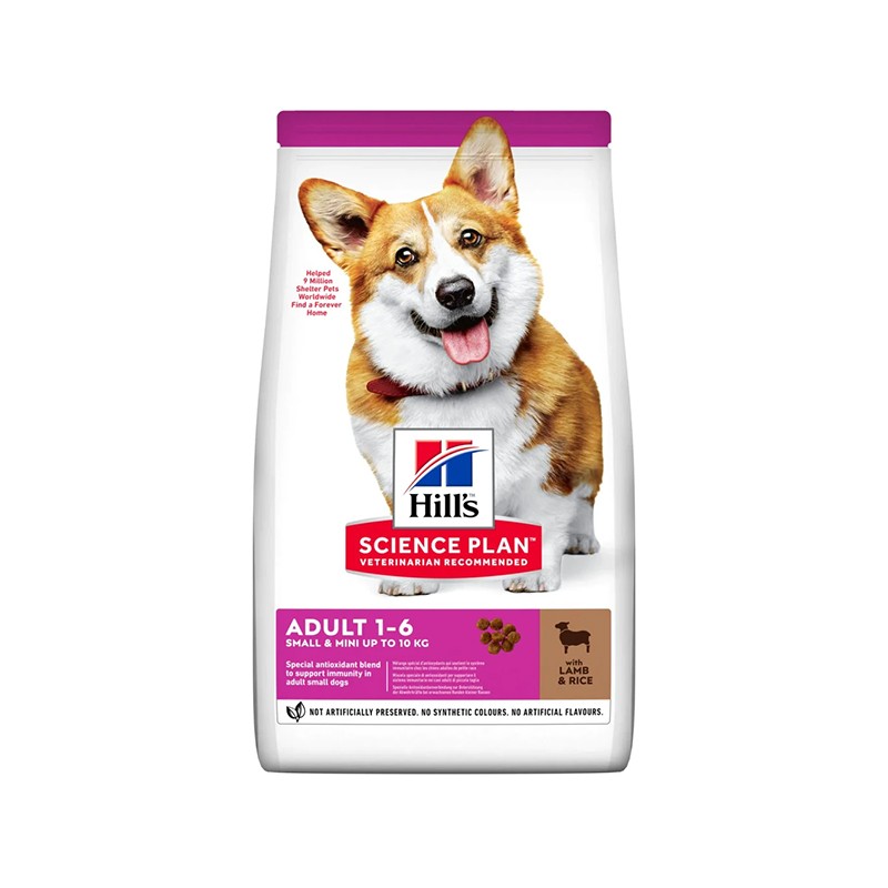 Hill's Science Plan Small & Mini Adult Kuzu Etli Köpek Maması 1,5 kg