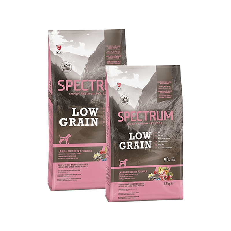 Spectrum Low Graın Lamb&blueberry Formula For Medıum And Large Breed Puppy 32/12 - 2,5 Kg