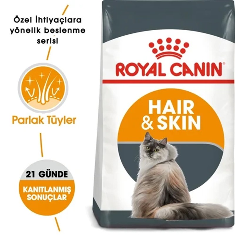 Royal Canin Hair&Skin Care Tüy Güzelliği İçin Kedi Maması 2kg