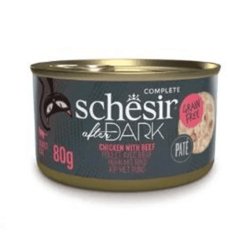 Schesir After Dark Ezme Tavuk ile Sığır Konserve 80g