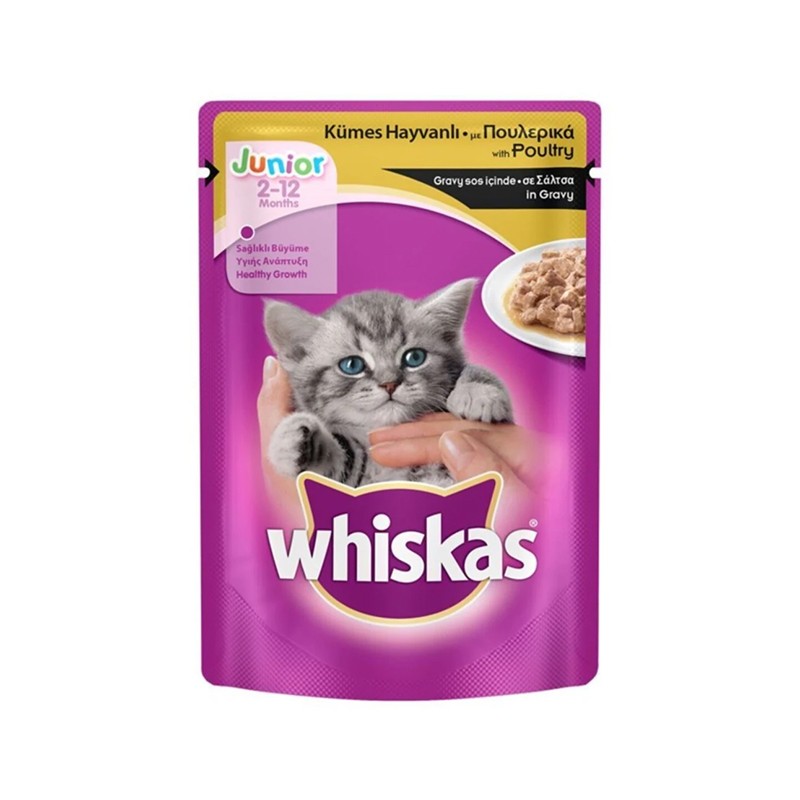 Whiskas Kümes Hayvanlı Yavru Yaş Mama 100 Gr