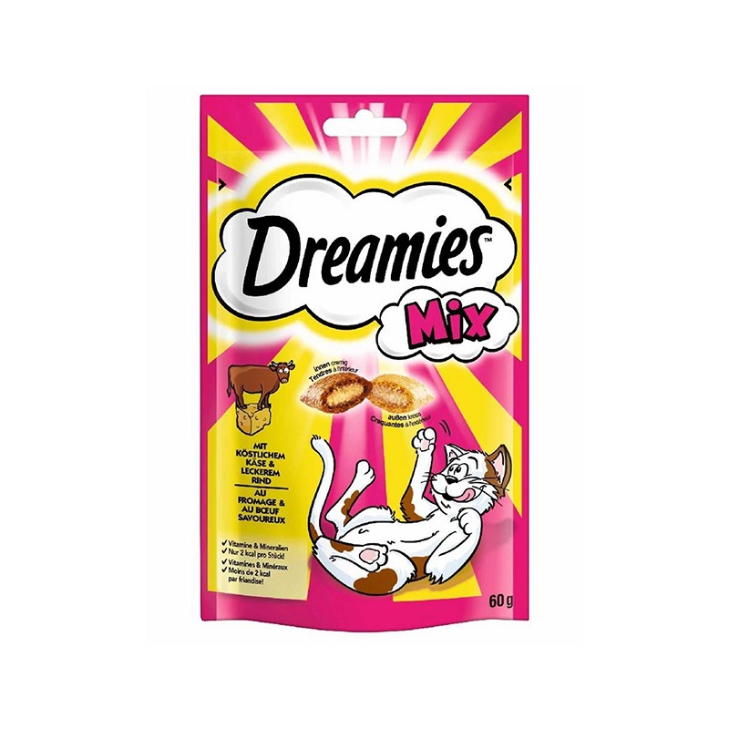 Dreamies Peynirli Ve Sığırlı Kedi Ödül Maması 60 Gr