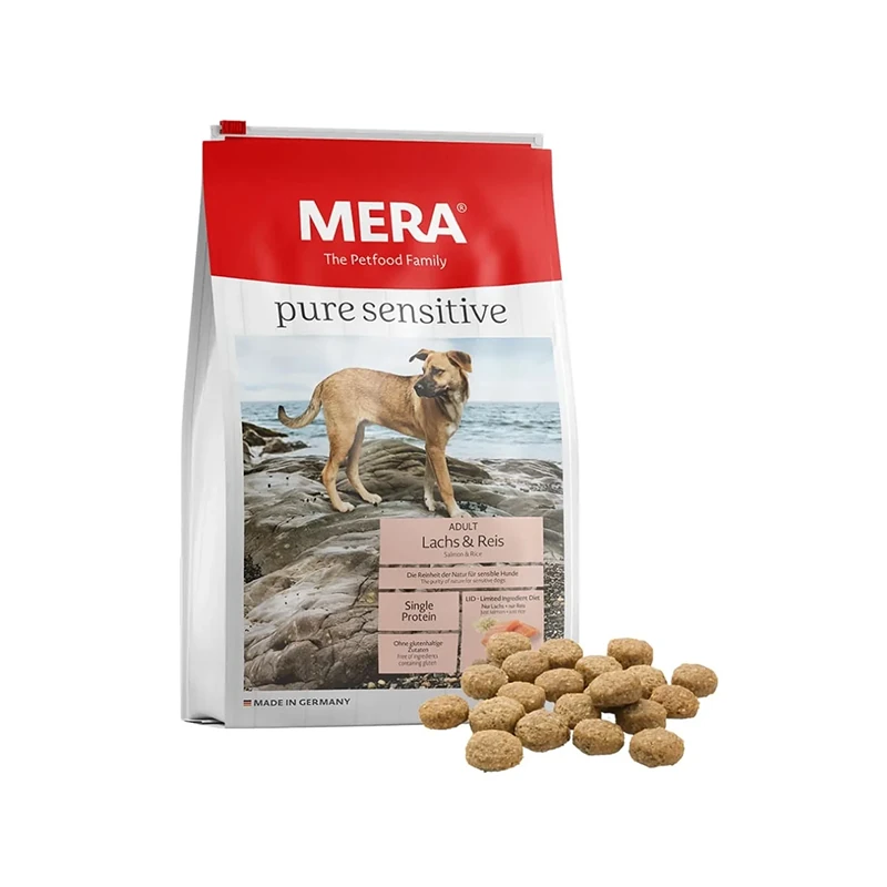 Mera Pure Sensitive Somonlu Yetişkin Köpek Maması 12.5 Kg