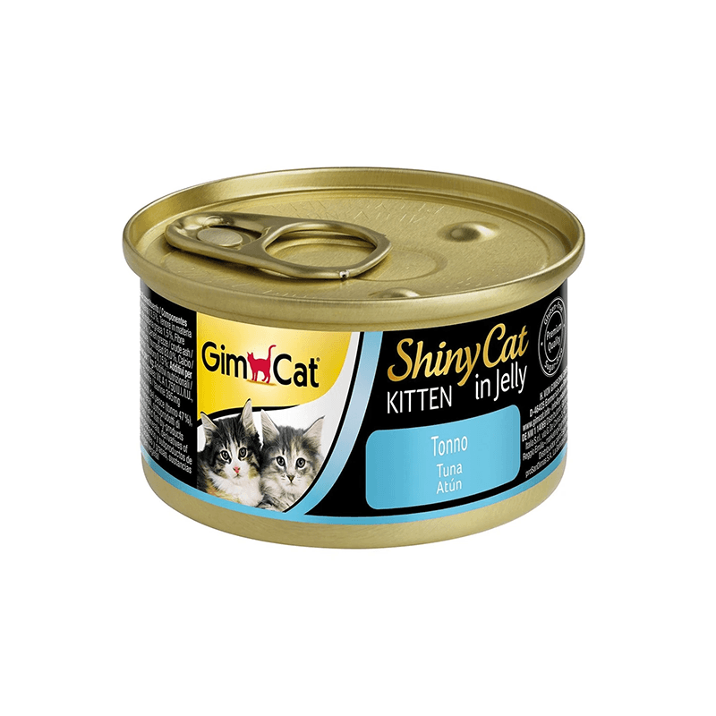 Gimcat Yeni Shinycat Öğünlük Konserve Yavru Kedi Maması-Ton balıklı 70gr