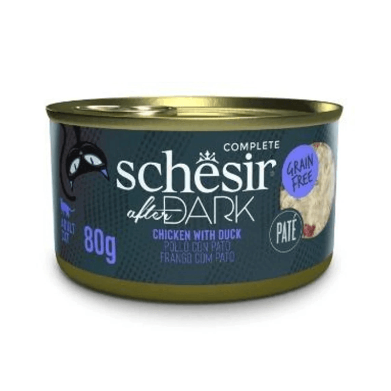 Schesir After Dark Ezme Tavuk ile Ördek Konserve 80g