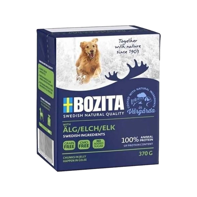 Bozita Naturals Geyik Etli Tahılsız Konserve Köpek Maması 370 gr