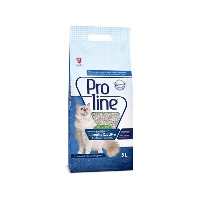 Proline Bentonit Kedi Kumu 5 Lt