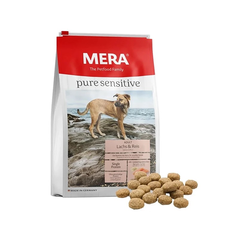 Mera Pure Sensitive Somonlu Ve Pirinçli Köpek Maması 4 kg