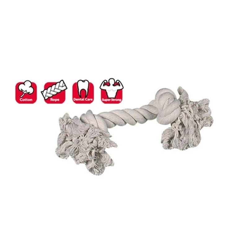 Flamingo 2 Düğümlü Bej İp L 35cm