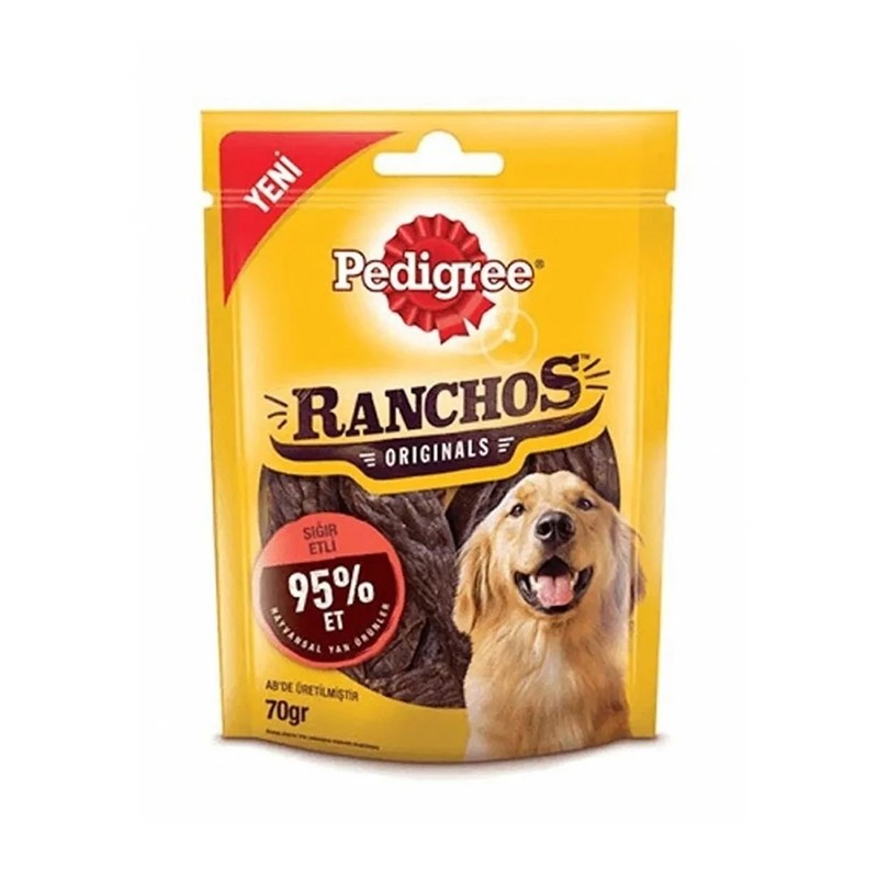 Pedigree Ranchos Sığır Etli 70gr