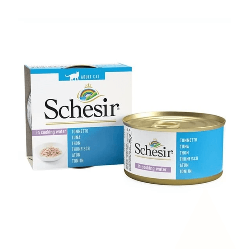 Schesir Ton Balıklı Soslu Yetişkin Kedi Konservesi 85 gr