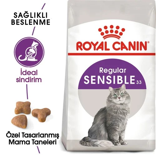 Royal Canin Sensible33 Hassas Sindirimli Kediler İçin Kedi Maması 2kg