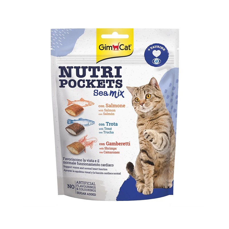 Gimcat Ödül Tableti Nutripocket  Sea Mix 150gr