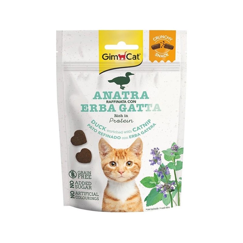 Gimcat Ödül Tableti  Ördek with Catnip 50 gr