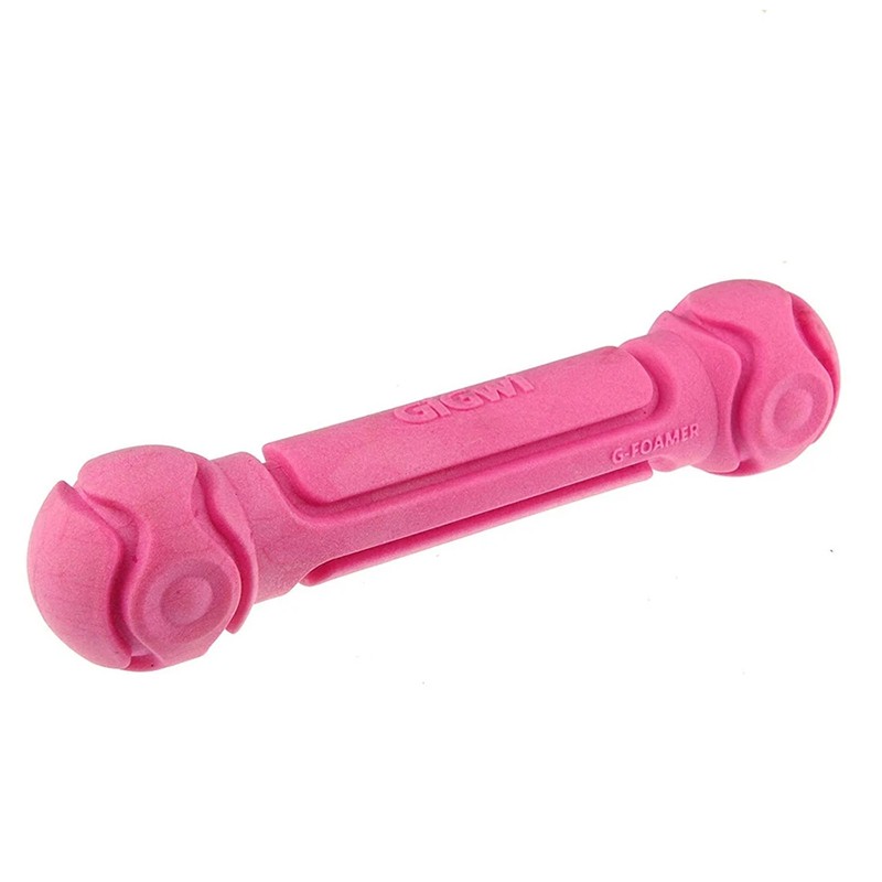 Gigwi Kauçuk Diş Kaşıma Dumbell Pembe