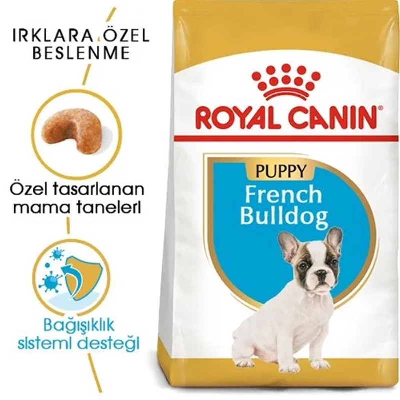 Royal Canin French Bulldog Özel Irk Yavru Köpek Maması 3kg