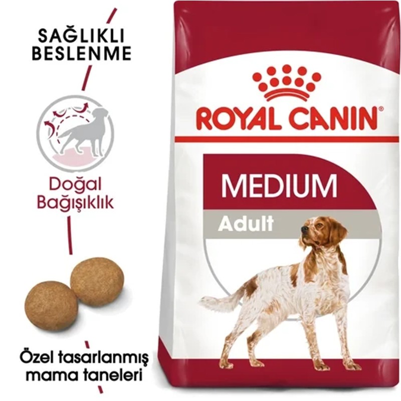 Royal Canin Medium Adult Köpek Maması 15kg