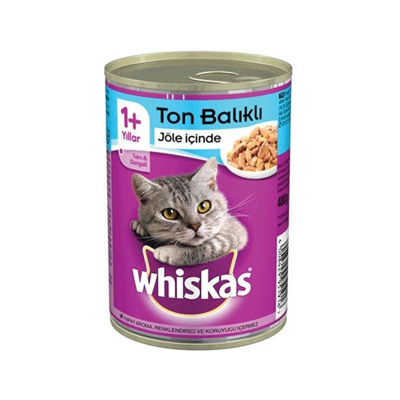 Whiskas Ton Balıklı Kedi Konservesi 400gr