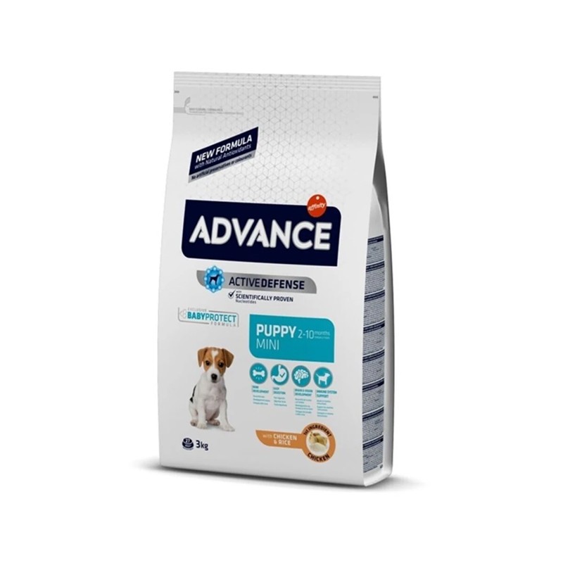 Advance Puppy Mini Küçük Irk Yavru Köpek Maması 3 Kg