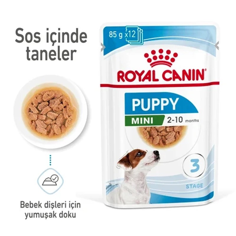 Royal Canin Mini Yavru Köpek Konservesi 85gr