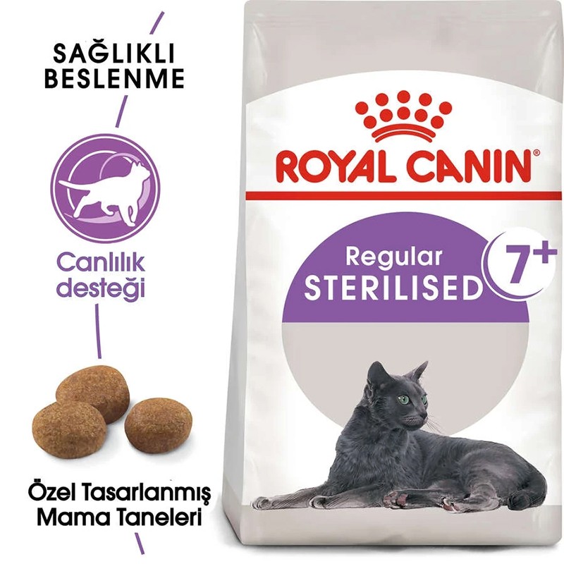 Royal Canin Sterilised 7+ Kısırlaştırılmış Kedi Maması 1,5kg