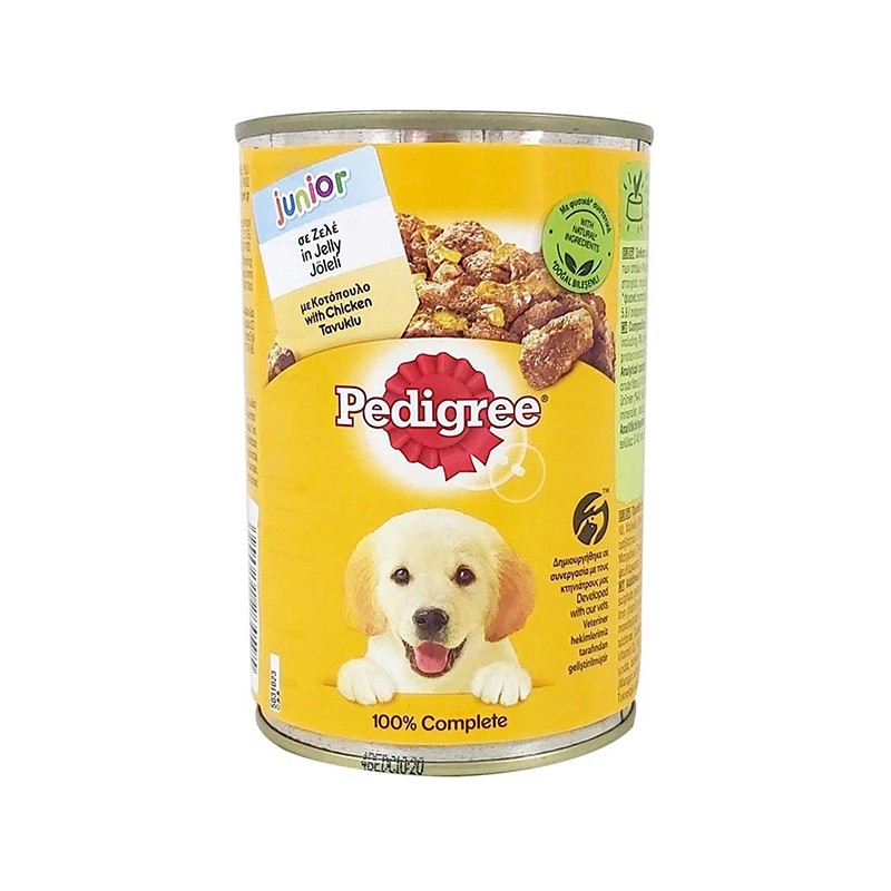 Pedigree Yavru Köpek Maması Tavuklu Jöleli Konserve 400 gr