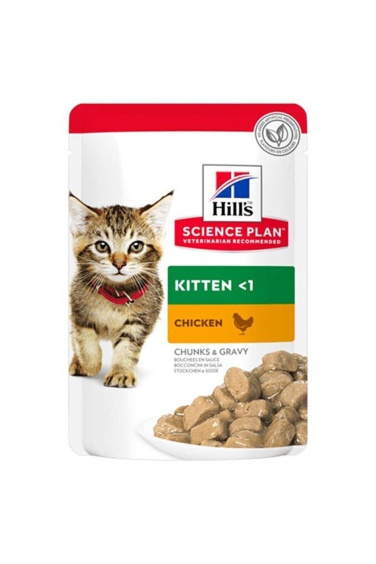 Hills Kitten Tavuklu Pouch Yavru Kedi Konservesi 85 Gr