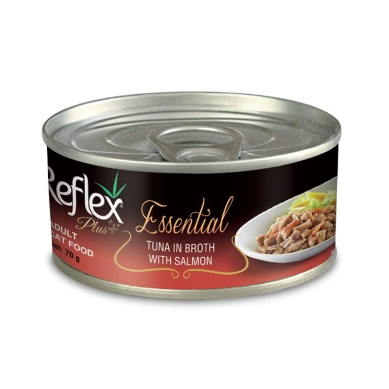 Reflex Plus Essential Ton Balığı Ve Somonlu Kedi Konservesi 70 gr