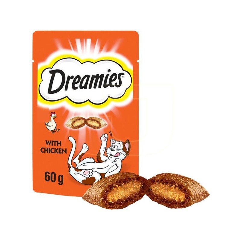 Dreamies Tavuklu Kedi Ödül Maması 60 Gr