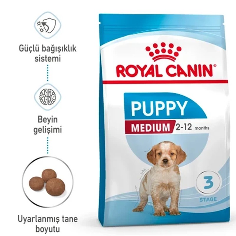 Royal Canin Medium Yavru Köpek Maması 4kg