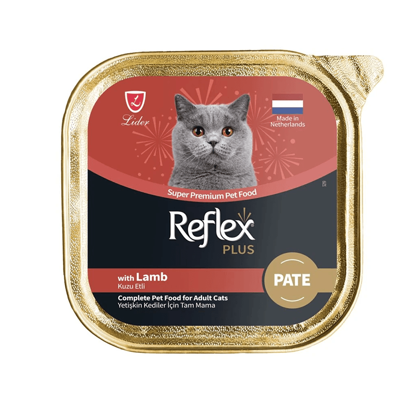 Reflex Plus Pate Yetişkin Kuzu Etli Kedi Yaş Mama 85 Gr