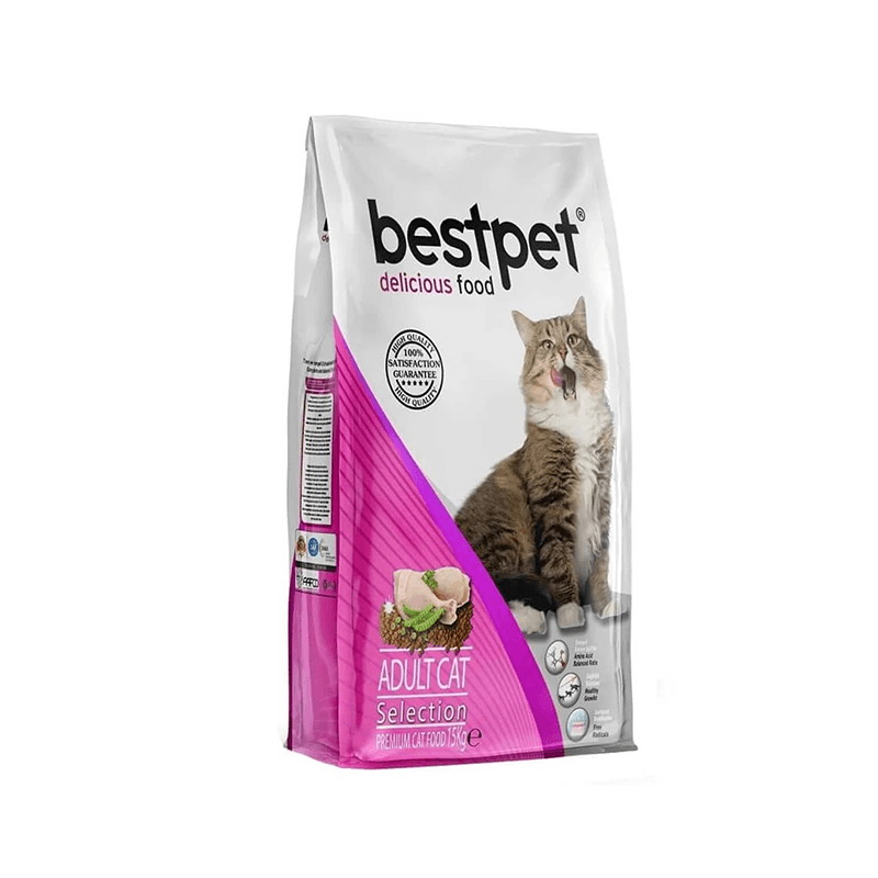 Bestpet Selection Chicken Tavuk Etli Kedi Maması 15 Kg